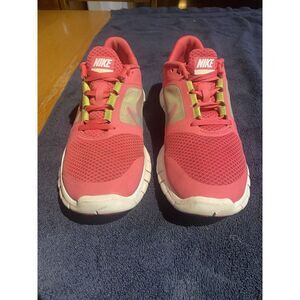 Nike Free Run 3 GS Spark Pink Volt Youth Running Shoes 512098-600‎ Youth 7